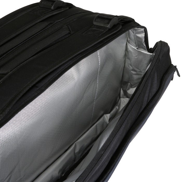 PRINCE tour 3 comp bk/pop rd tennis bag