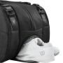 WILSON rf tournament racquet bag 15r