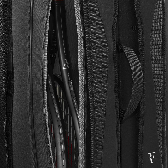WILSON rf tournament racquet bag 9r