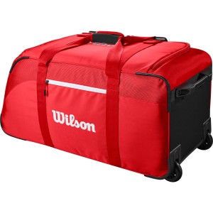 WILSON super tour red 2025 rolling bag