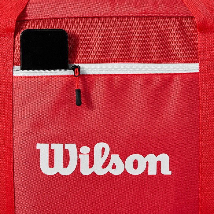 WILSON super tour red 2025 rolling bag