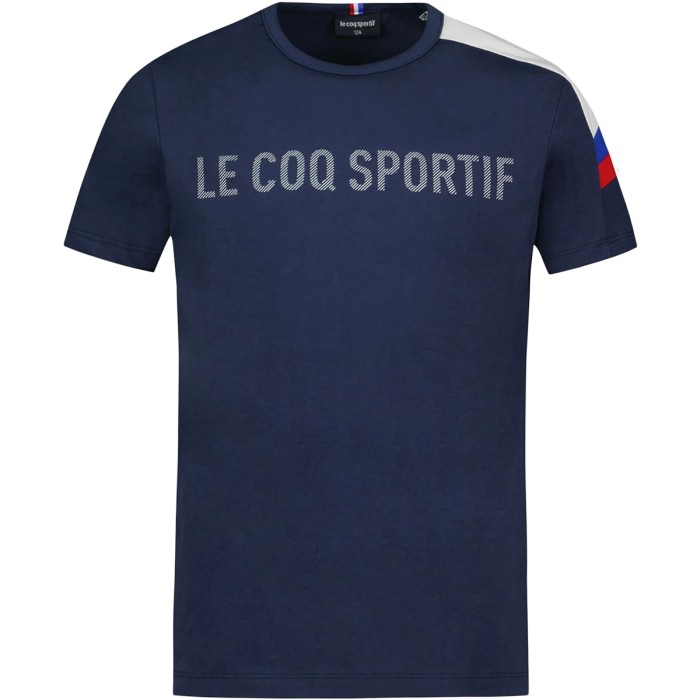 T-shirt LE COQ SPORTIF junior tricolore