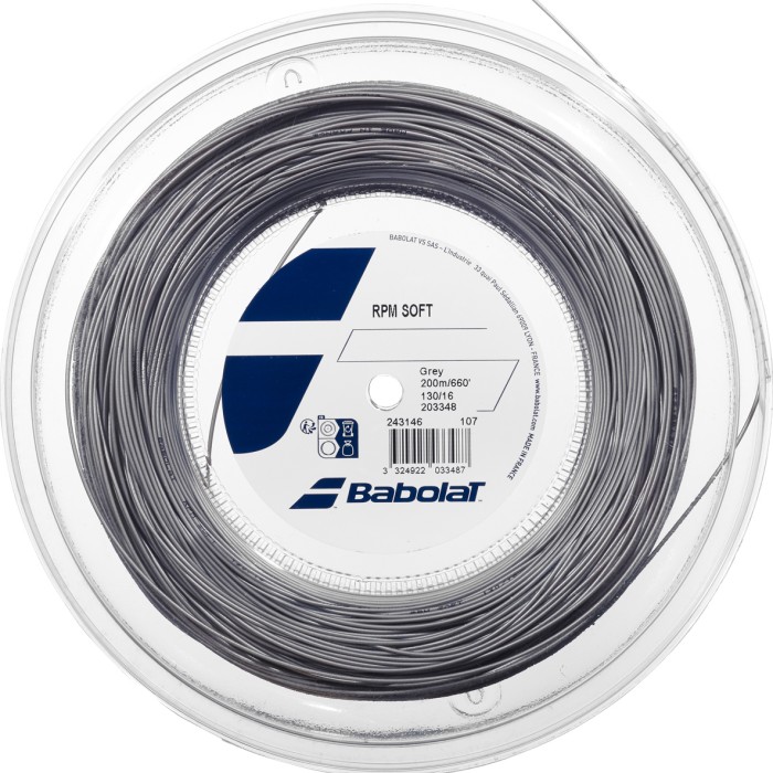Bobine BABOLAT rpm soft (200 metres)