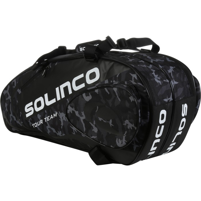 SOLINCO tour team camo 6r tennis bag