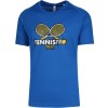 TENNISPRO junioru tehniskais tenisa T-krekls ar raketēm