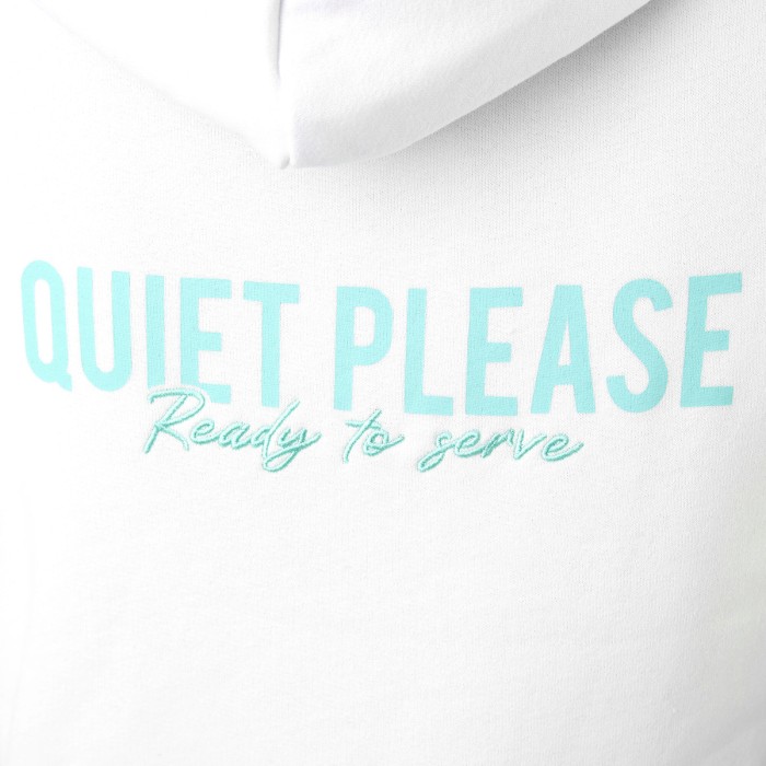 Women's QUIET PLEASE ready to serve hoodie