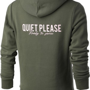 Women's QUIET PLEASE ready to serve hoodie