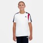 T-shirt LE COQ SPORTIF junior tricolore