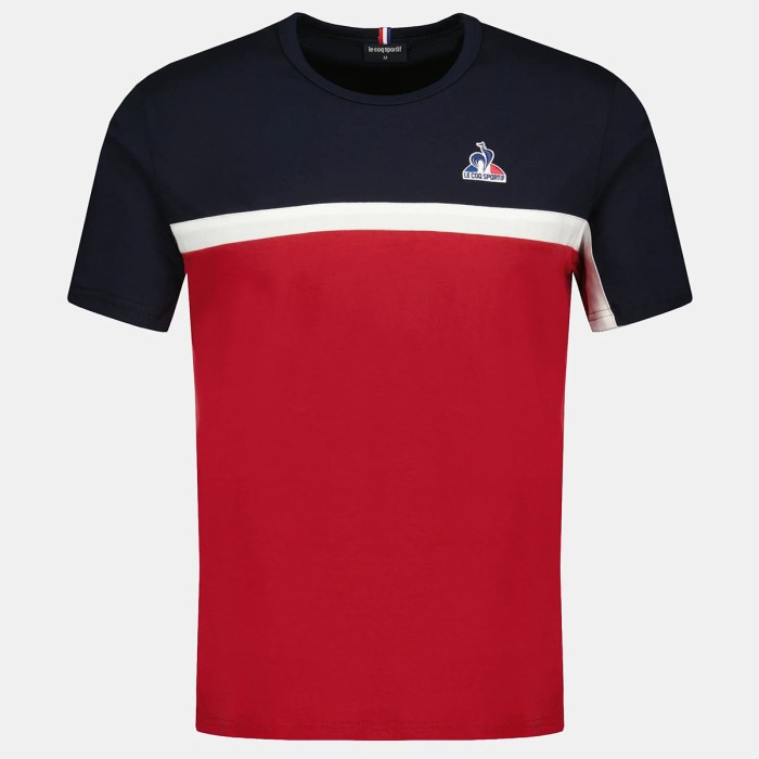 T-shir LE COQ SPORTIF tricolore