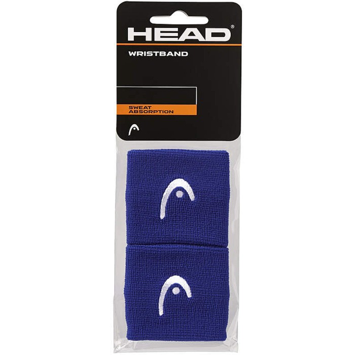 Paire de serre poignets HEAD simple largeur 2.5"
