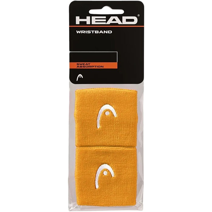 Paire de serre poignets HEAD simple largeur 2.5"