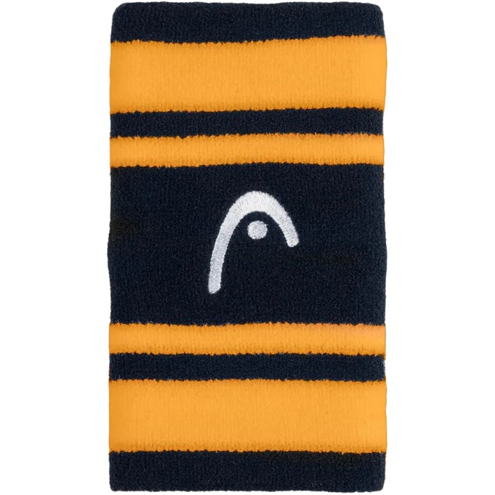 Paire de serre poignets HEAD double largeur 5" striped