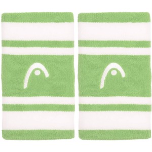Paire de serre poignets HEAD double largeur 5" striped