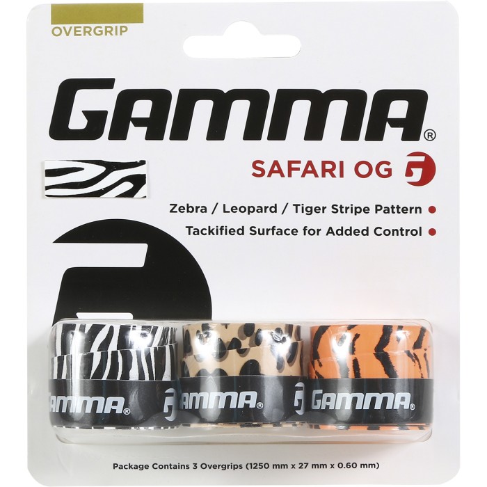 GAMMA Safari overgripi