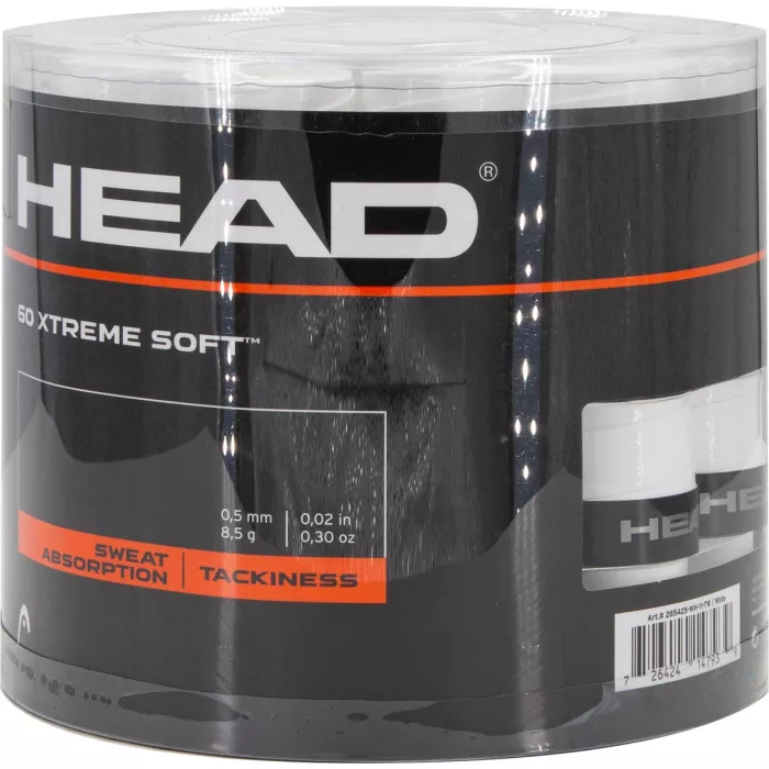 Pack of 60 surgrips HEAD xtreme soft