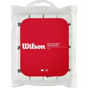 12 overgrips WILSON pro overgrip perforated