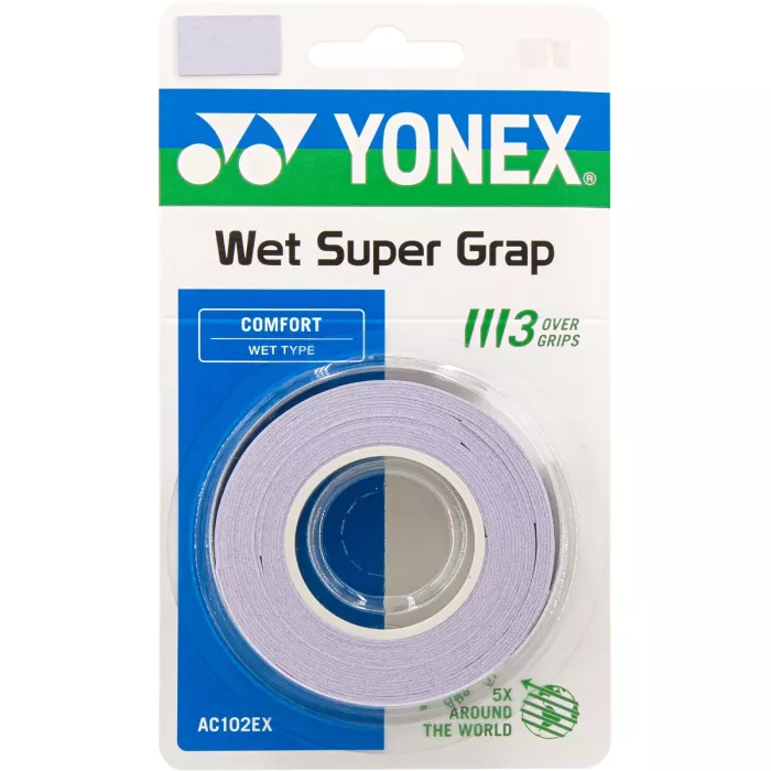 3 YONEX super grap ac 102 pārklājuma saites