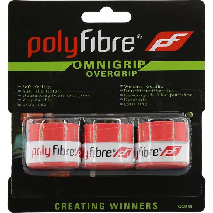 3 POLYFIBRE omni overgrips