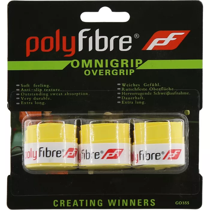 3 POLYFIBRE omni overgrips