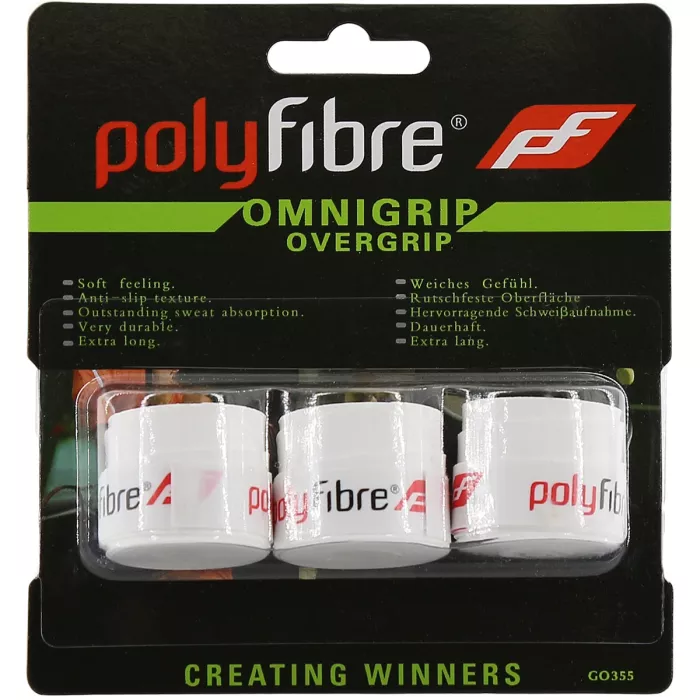 3 POLYFIBRE omni overgrips