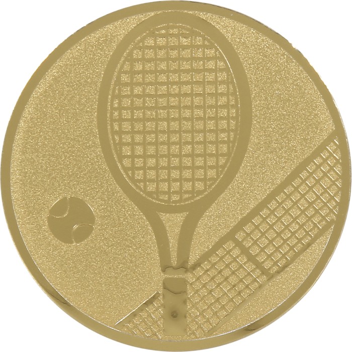 Pastilles medaille tennis (alu - 50mm)