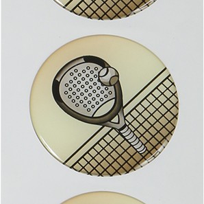 Padel medal tablets (epoxy - 50mm)