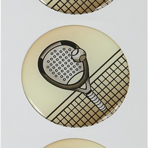 Padel medal tablets (epoxy - 50mm)