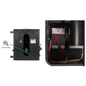 Multifunction remote control for TUTOR 4 plus