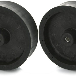 Pair of ejection wheels for TUTOR 4 plus player