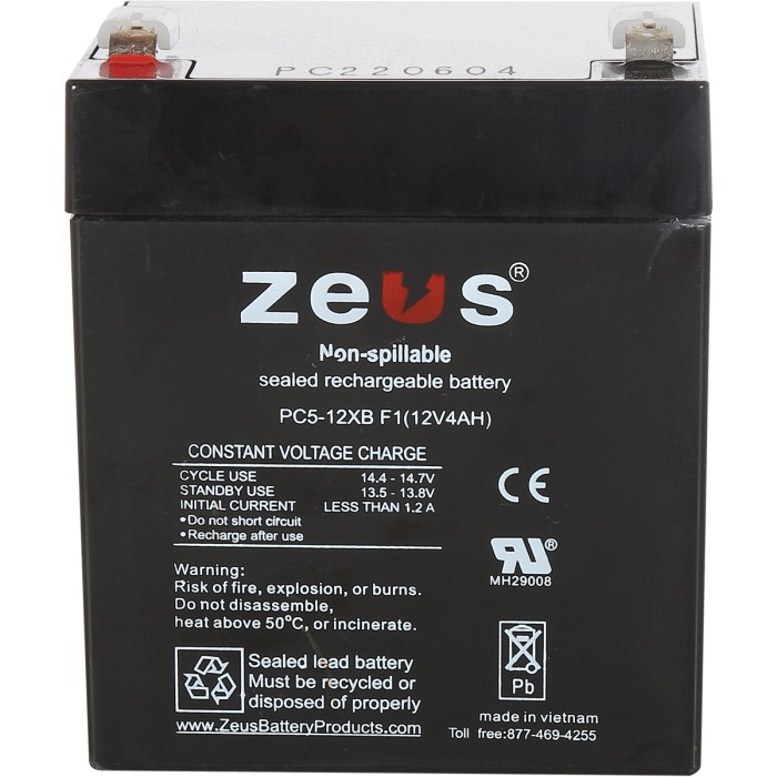 Cube ball machine battery