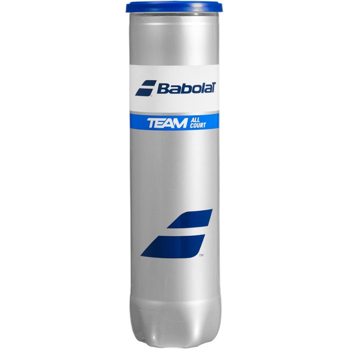 Tube of 4 BABOLAT team all court balls