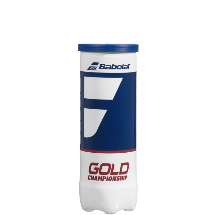 Tube of 3 BABOLAT gold championship balls