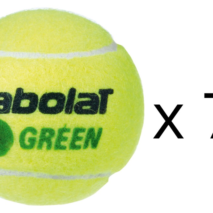 Refill 72 BABOLAT green balls