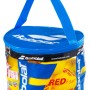 Zipped bag of 24 BABOLAT red foam balls