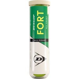 Tube of 4 DUNLOP fort tournament select balls