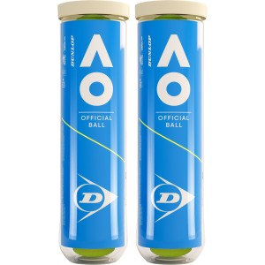 Bipack of 4 DUNLOP australian open balls