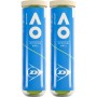 Bipack of 4 DUNLOP australian open balls