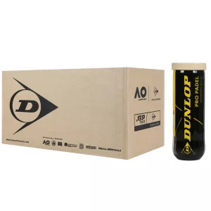 Box of 24 tubes of 3 DUNLOP pro padel balls