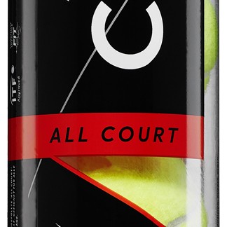 Tube of 4 DUNLOP club all court balls