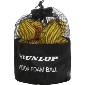 Pack of 12 DUNLOP indoor foam balls