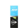Tube of 3 DUNLOP atp pressureless balls