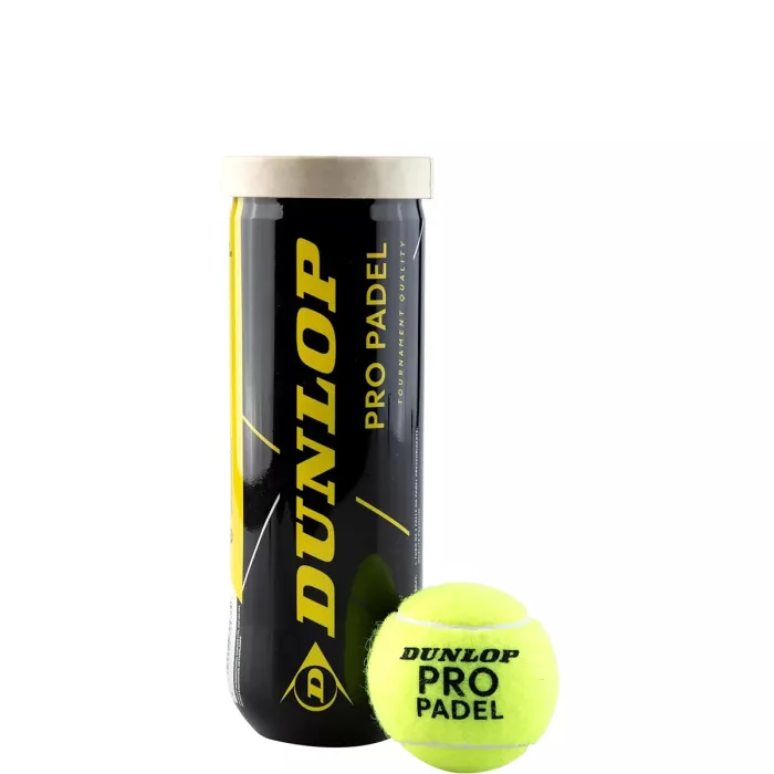 Bipack of 3 DUNLOP pro padel balls