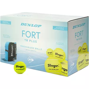 Box of 72 DUNLOP fort tr plus pressurized bullets