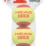Bag of 3 red HEAD tip balls