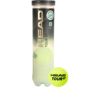 Tube of 4 HEAD tour xt balls
