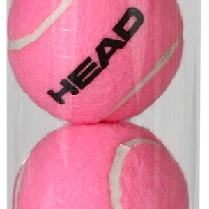 Tube of 4 balls HEAD championship rose