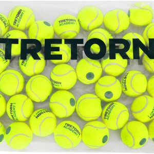 Bag of 36 balls TRETORN academy green