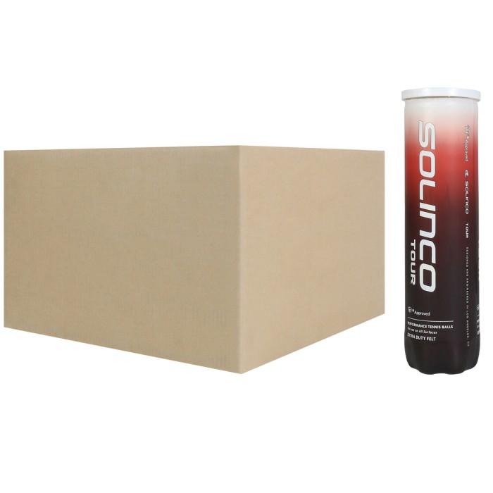 Box of 24 tubes of 4 SOLINCO balls