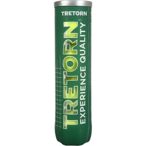 Tube of 4 TRETORN tournament balls