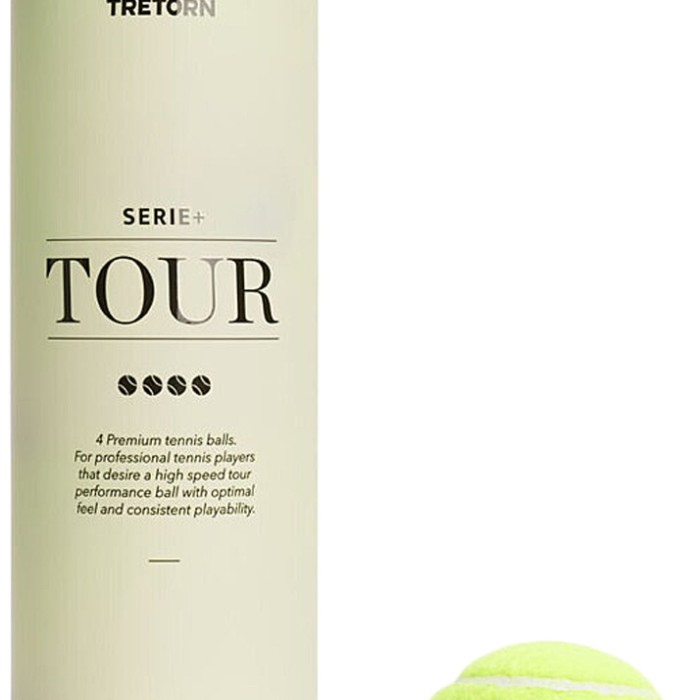 Tube of 4 TRETORN serie+ balls